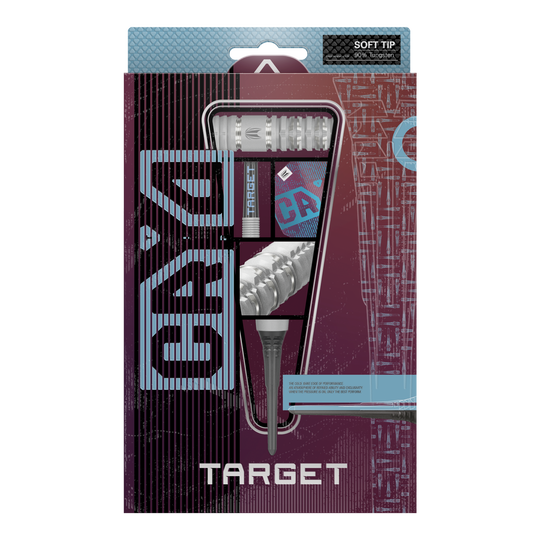 Target Cryo 12 Softdarts Hier ist das Produkt Target Cryo 12 Softdarts abgebildet. Die Softdarts werden aus einer weiteren Ansicht gezeigt.