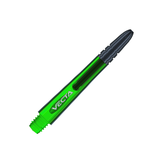 7025-204_Winmau_Vecta_Shafts_Gr-n_40mm_2 Winmau Vecta Shafts sind hier abgebildet. Die Dartschäfte stechen farblich hervor.