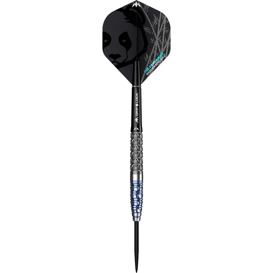 M001069_Mission_Xiaochen_Zong_Pandaman_Steeldarts_1PpJPO4I3cfjjl Der abgebildete Dartpfeil ist der "Mission Xiaochen Zong Pandaman Steeldarts - 22g". Auf dem Dartflight ist ein Pandabärenmotiv mit Bambus zu sehen.