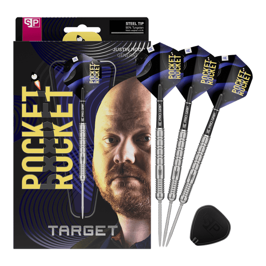 Target Justin Hood Swiss Points Steeldarts - 23g Target Justin Hood Swiss Points Steeldarts - 23g