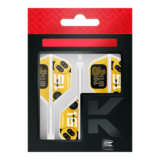 Targetz K-Flex et gagnez 6 vols Zu sehen sind die Target K-Flex You Win No6 Flights. Sie eignen sich als Zubehör für Dartpfeile.