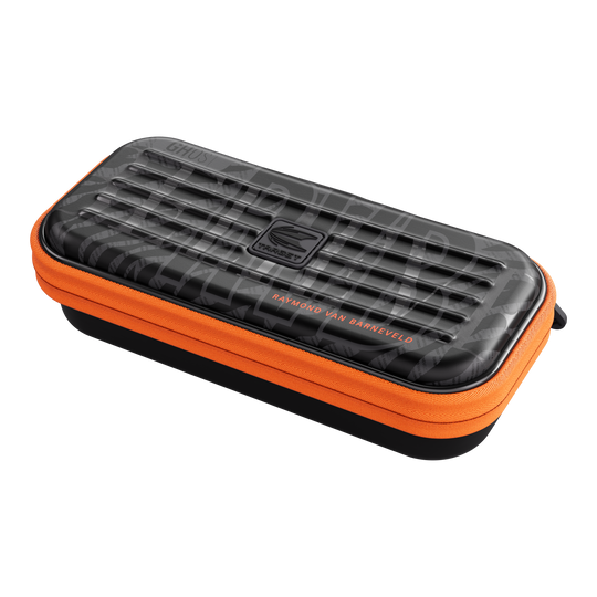 Pouzdro na šipky Raymond Van Barneveld řady Takoma Ghost Das Foto zeigt das Takoma Ghost Series Raymond Van Barneveld Dartcase. Es ist ein Dart-Etui für Spielzubehör.