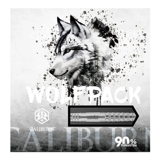 Ocelové šipky Caliburn Wolfpack W6 - 22g Zu sehen ist der Caliburn Wolfpack W6 Steeldart mit einem Gewicht von 22 Gramm. Das Produkt eignet sich besonders für präzises Dartspiel.