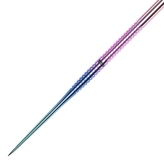 Caliburn TTD Complete Titanium T1 Rainbow Steeldarts - 5 g Abgebildet ist der Caliburn TTD Complete Titanium T1 Rainbow Steeldarts - 5g. Dieser Dartpfeil überzeugt durch ein einzigartiges Regenbogen-Titanium-Finish.