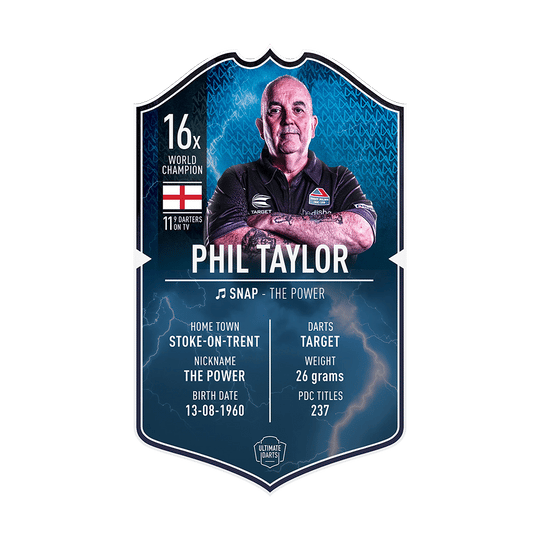 Ultimate Darts Card - Phil Taylor