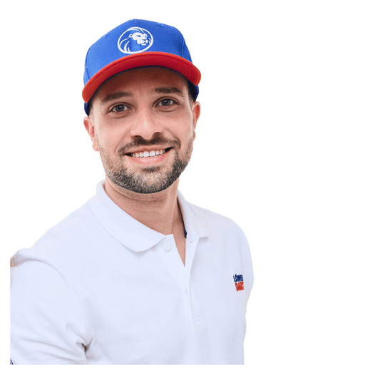 Löwen Kollektion Cap Die Abbildung zeigt eine Cap aus der Löwen Kollektion. Die Cap ist ein beliebtes Accessoire für Dartspieler.