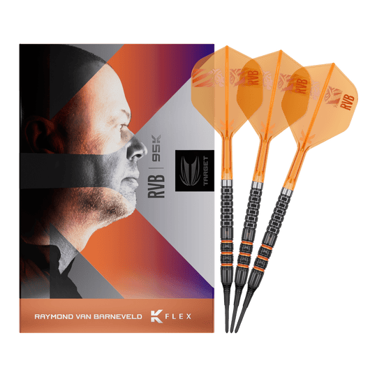 Target Raymond Van Barneveld 95K Softdarts - 20g Target Raymond Van Barneveld 95K Softdarts - 20g