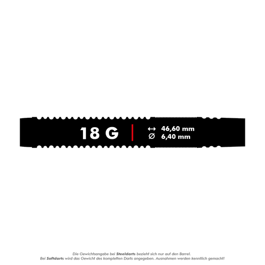 Mission Josh Rock 80 dardos blandos - 18g