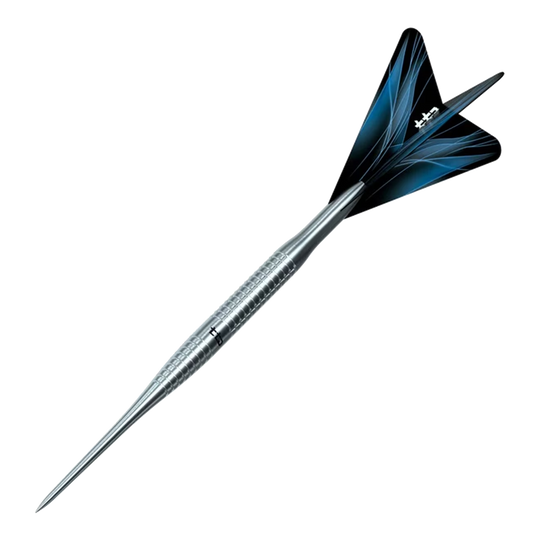 Dardos de acero Caliburn TTD Complete Titanium T3 Silver - 7 g Das Foto zeigt die Caliburn TTD Complete Titanium T3 Silver Steeldarts - 7g. Diese Dartpfeile sind silberfarben und bieten eine präzise Verarbeitung.