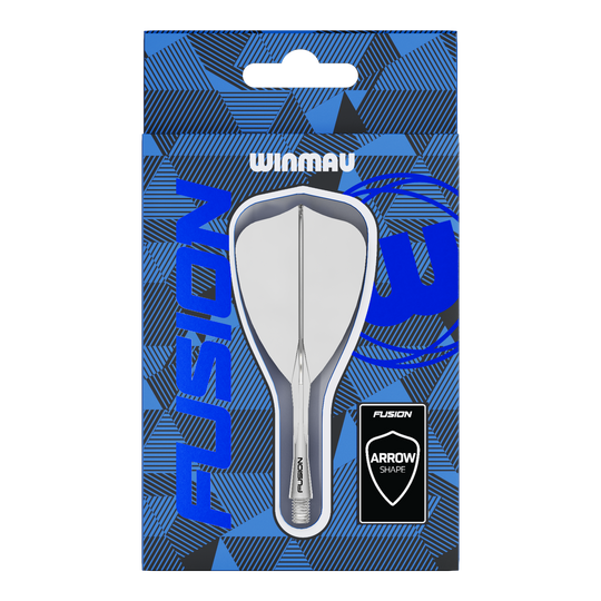 Winmau Fusion Flight-Shaft-System Arrow Clear Hier ist ein weiteres Bild des Winmau Fusion Flight-Shaft-System Arrow Clear. Es zeigt den Flightschaft für Darts in einer anderen Perspektive.