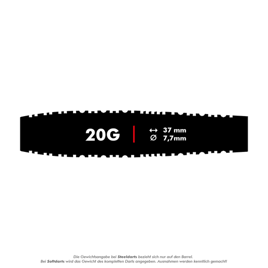 Shot ZEN Bomber Softdarts - 20g Abgebildet sind die Shot ZEN Bomber Softdarts - 20g. Diese Softdarts haben ein modernes Design und sind ideal für Dartspieler.