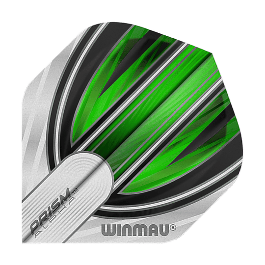 Winmau Prism Alpha Green 2 Standard Flights