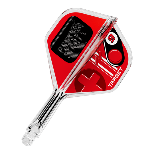 Ailettes standard Target K-Flex Press Start n° 2 Zu sehen ist ein einzelner Dart Flight mit der Bezeichnung 410585 Target K-Flex PressStart No2 Standard 19mm. Es handelt sich um Zubehör für das Dartspiel.