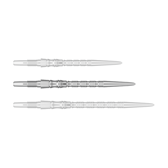 Stalowe groty do lotek Target Signature Swiss Point TRB - srebrne Dieses Bild zeigt eine einzelne silberne Dartspitze mit einer Länge von 35 mm. Vermutlich handelt es sich um das Modell 'Target SwissPoint Signature TRB Dartspitzen'.