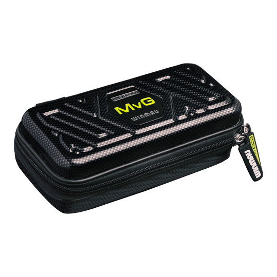 Cartera de dardos Winmau Armor G1 Michael Van Gerwen Auf dem Bild zu sehen ist das Winmau Armor G1 Michael Van Gerwen Dartwallet. Die Darttasche bietet optimalen Schutz für Ihre Ausrüstung.