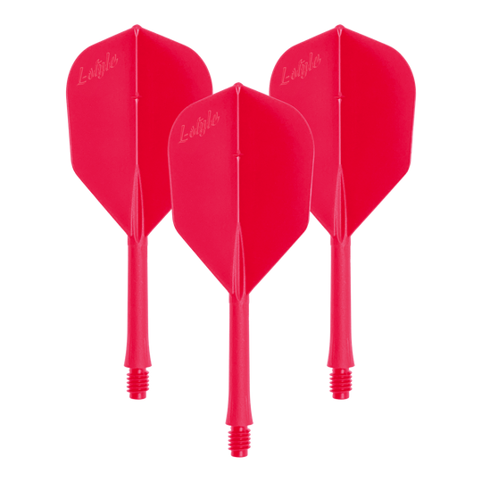 Dieses Bild zeigt einen Artikel mit dem Dateinamen LSF-903_L-Style_BarFlight_Rot_1Set. Wahrscheinlich ist es ein Set mit roten Dart-Flights.