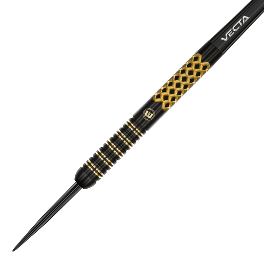 Dardos de acero Winmau Brendan Dolan Signature Series Winmau Brendan Dolan Signature Series Steeldarts sind auf dem Bild zu sehen. Die Darts heben sich durch ihr charakteristisches Design hervor.