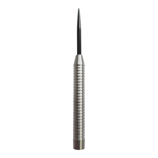 Das Produkt ist McDart Shark 3 Steeldart-Barrels - 18g. Diese Barrels sind speziell geformt und eignen sich für Präzision beim Dartspielen.