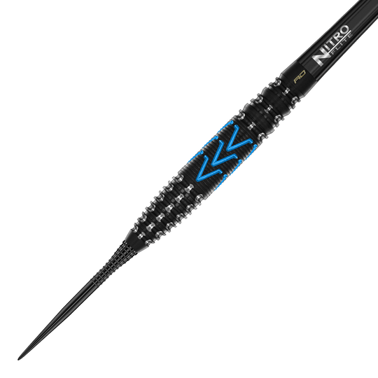 Zu sehen sind die Red Dragon Amp Torpedo Steeldarts. Die Darts haben ein modernes Design und eignen sich für das Steeldart-Spiel.