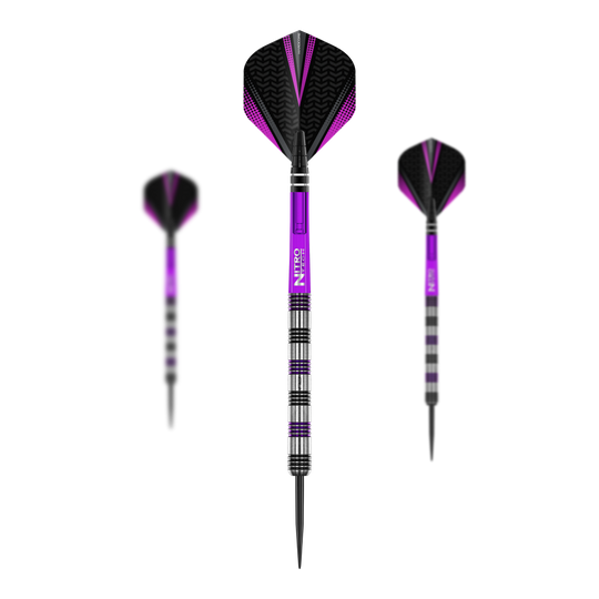 Ocelové šipky Red Dragon Gemma Hayter - 22g Hier sieht man ein Set der Red Dragon Gemma Hayter Steeldarts - 22g. Die Darts sind für professionelle Dartspieler geeignet.