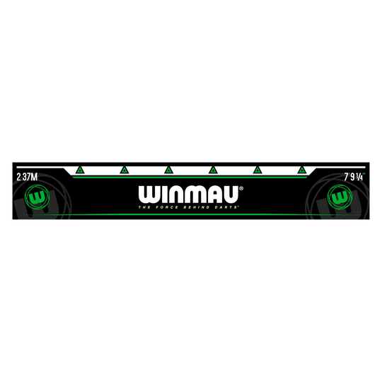 Winmau Abwurflinie Grün Winmau Abwurflinie ist als Markierungslinie abgebildet. Sie wird zur Platzierung vor dem Dartboard verwendet.