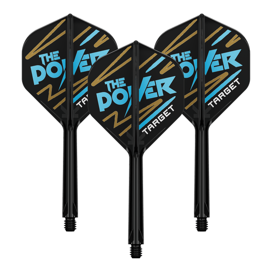 Système de flèche standard Target K-Flex Phil Taylor n° 2 Dieses Bild zeigt eine Packung Target K-Flex Phil Taylor No2 Standard Flights mit einer Länge von 33 mm. Es handelt sich um Zubehör für Dartscheiben oder Dartpfeile.