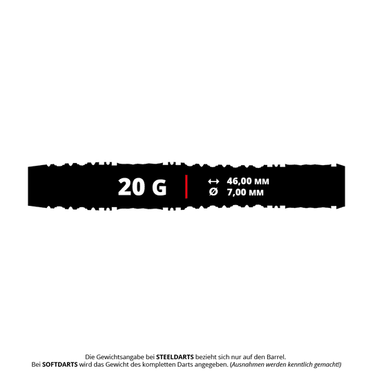 Šipky Shot Alchemy Auro Softdarts - 20g Abgebildet sind die Shot Alchemy Auro Softdarts mit einem Gewicht von 20g. Diese Darts sind für Softdartspiele konzipiert.