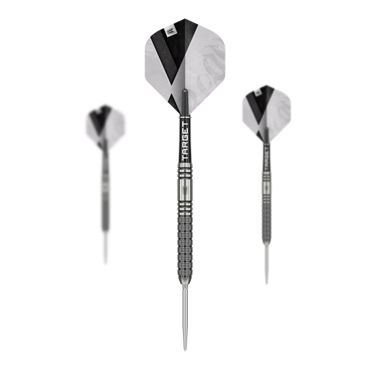 Dardos de acero Target Beau Greaves GEN1 Swiss Point Abgebildet ist das Produkt Target Beau Greaves GEN1 Swiss Point Steeldarts. Es handelt sich um hochwertige Steeldarts für Präzisionsspiele.