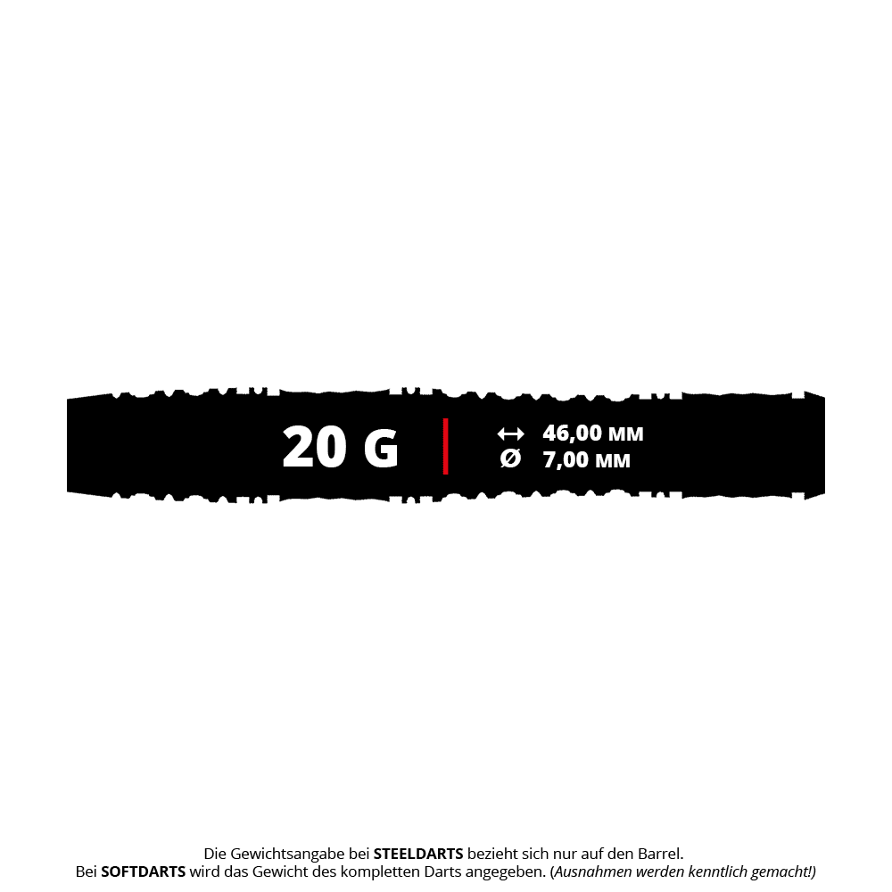 Šipky Shot Alchemy Auro Softdarts - 20g Abgebildet sind die Shot Alchemy Auro Softdarts mit einem Gewicht von 20g. Diese Darts sind für Softdartspiele konzipiert.