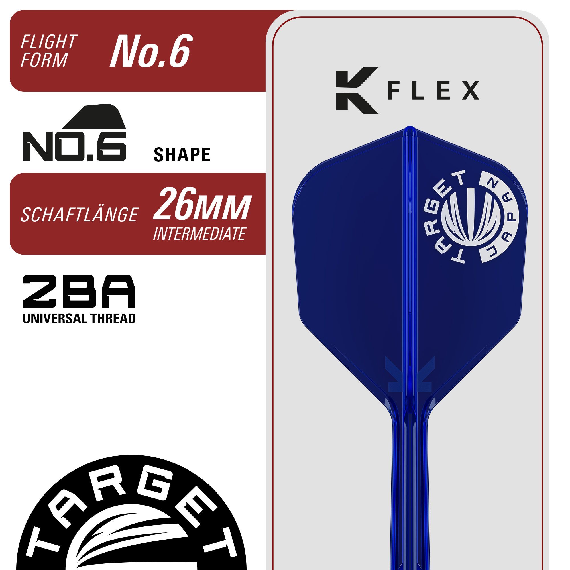 Target Japan Sereno GEN3 soft darts - 21g Target Japan Sereno GEN3 soft darts - 21g