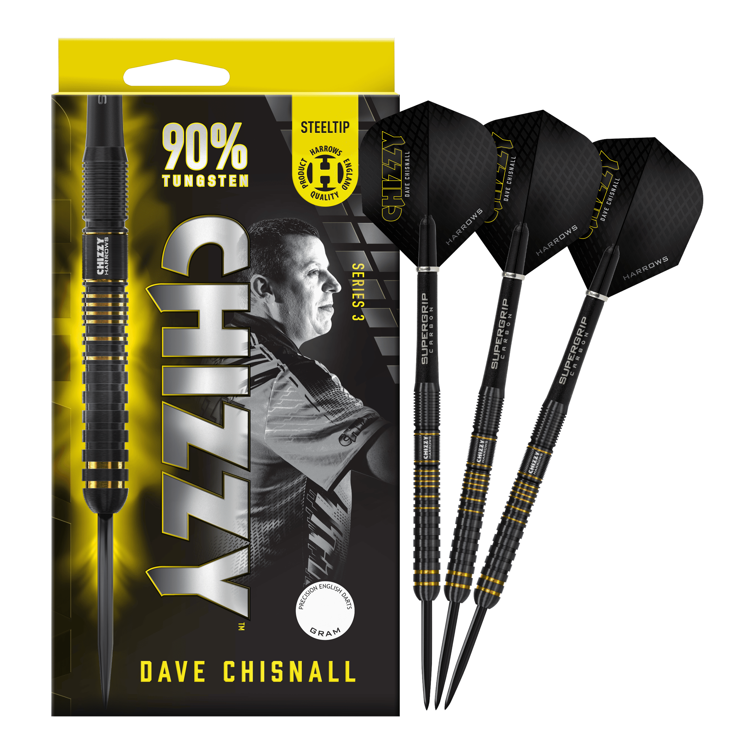 Harrows Dave Chisnall Chizzy Series 3 Steeldarts